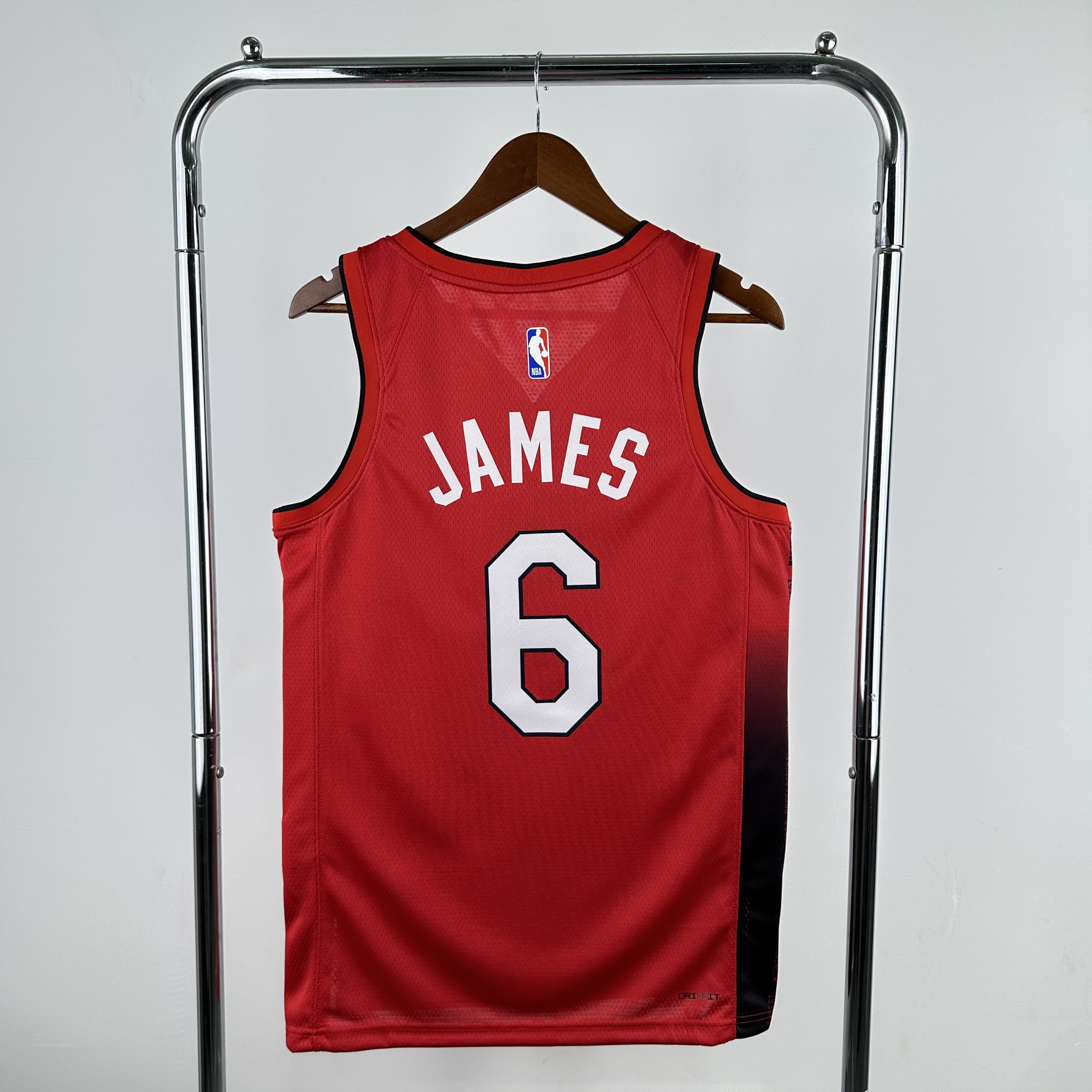 Men Miami Heat #6 James Red City Edition Season Nike 2025 NBA Jersey->new york knicks->NBA Jersey